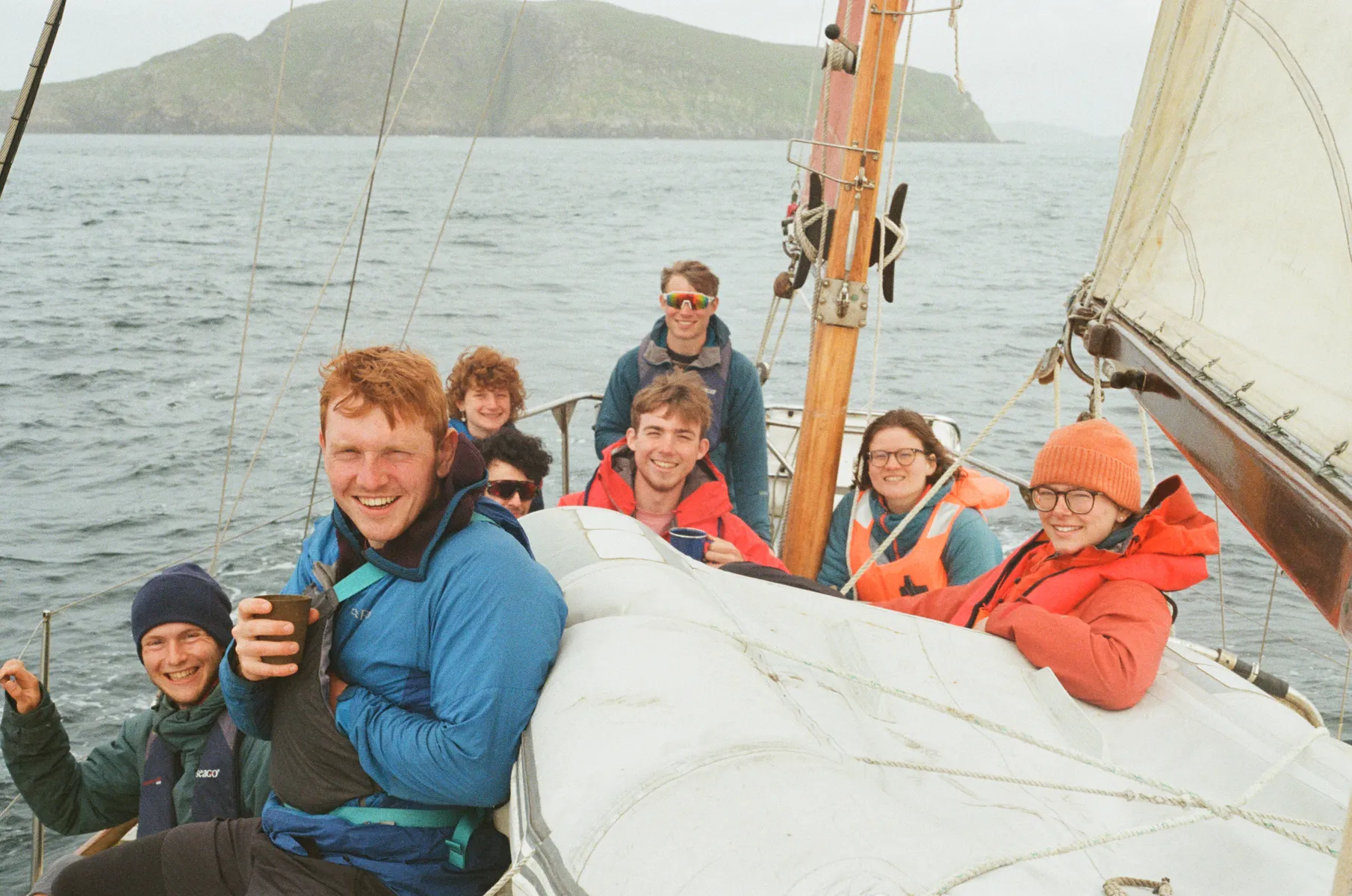 On our way over to Mingulay!